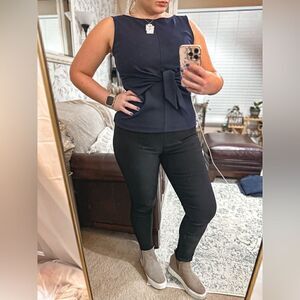 SHEIN black pants, not denim